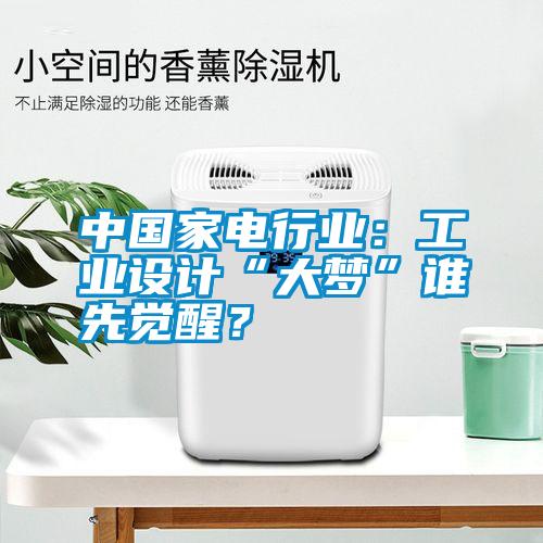 中國家電行業(yè)：工業(yè)設計“大夢”誰先覺醒？