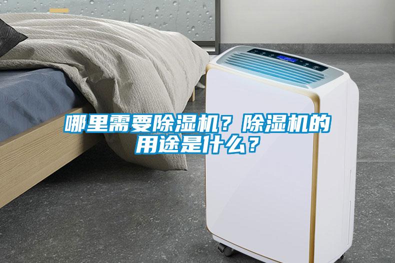 哪里需要除濕機？除濕機的用途是什么？