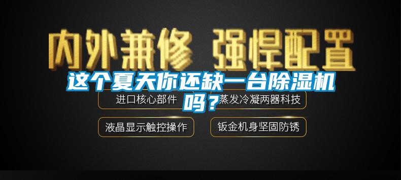 這個(gè)夏天你還缺一臺(tái)除濕機(jī)嗎？