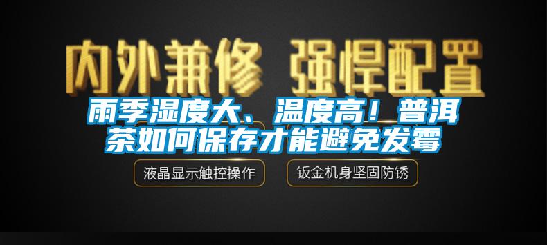 雨季濕度大、溫度高！普洱茶如何保存才能避免發(fā)霉