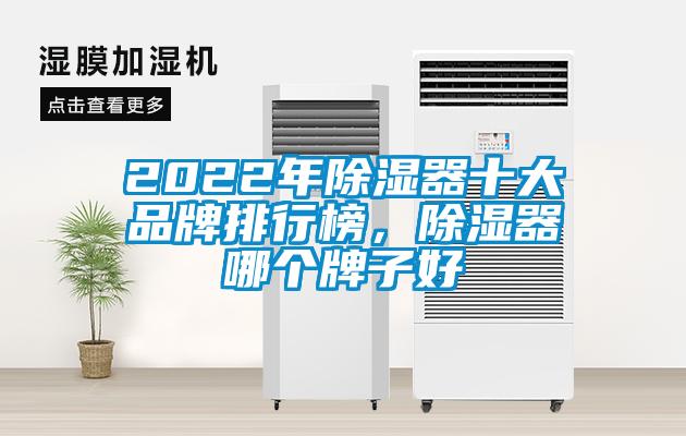 2022年除濕器十大品牌排行榜，除濕器哪個牌子好