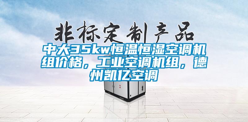 中大35kw恒溫恒濕空調(diào)機組價格，工業(yè)空調(diào)機組，德州凱億空調(diào)