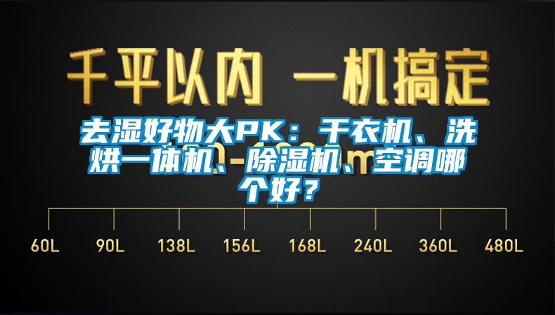 去濕好物大PK：干衣機、洗烘一體機、除濕機、空調(diào)哪個好？