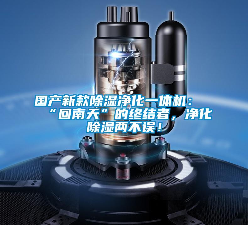 國產(chǎn)新款除濕凈化一體機：“回南天”的終結(jié)者，凈化除濕兩不誤！
