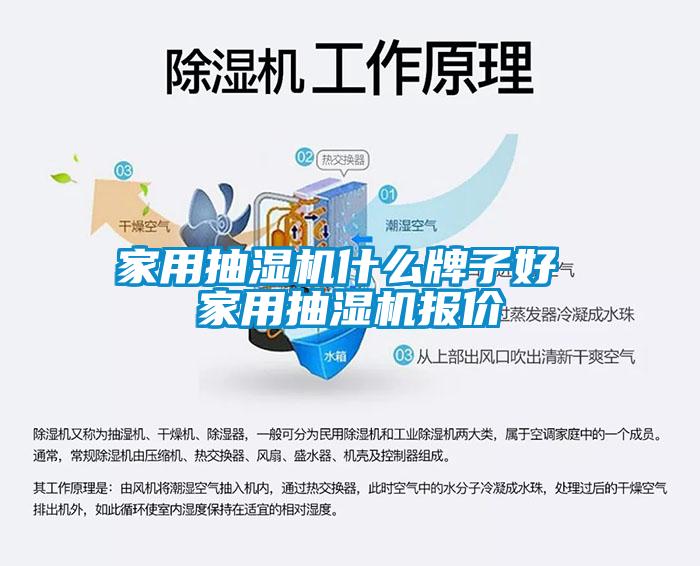 家用抽濕機(jī)什么牌子好 家用抽濕機(jī)報(bào)價