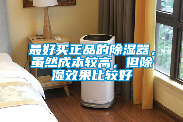 最好買正品的除濕器，雖然成本較高，但除濕效果比較好