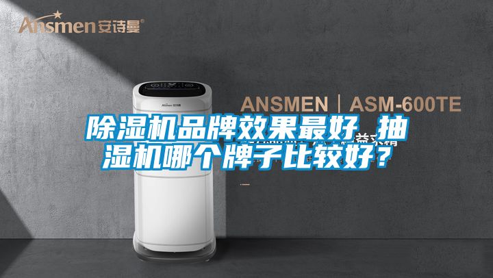 除濕機品牌效果最好 抽濕機哪個牌子比較好？